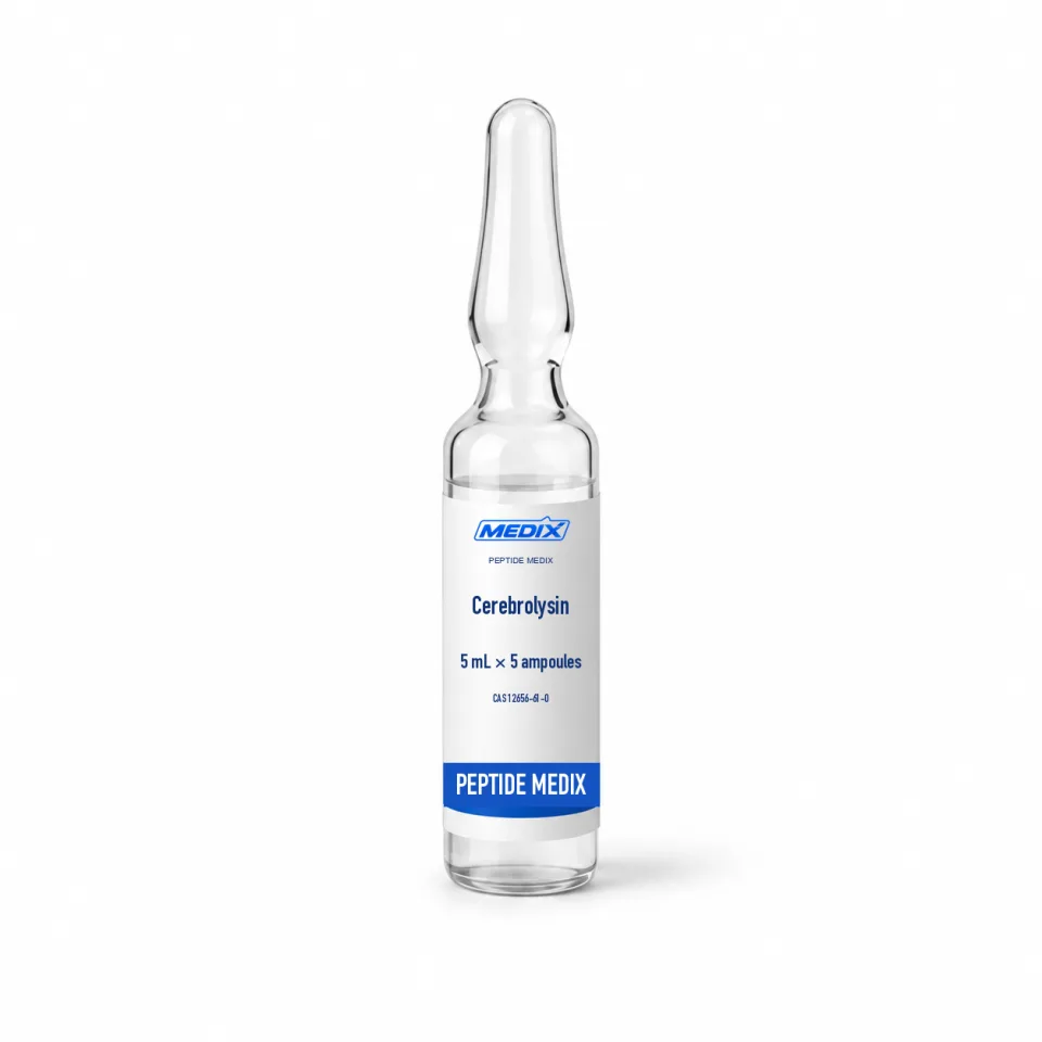 Cerebrolysin — Sterile aqueous solution in sealed glass ampoules (no lyophilized cake)