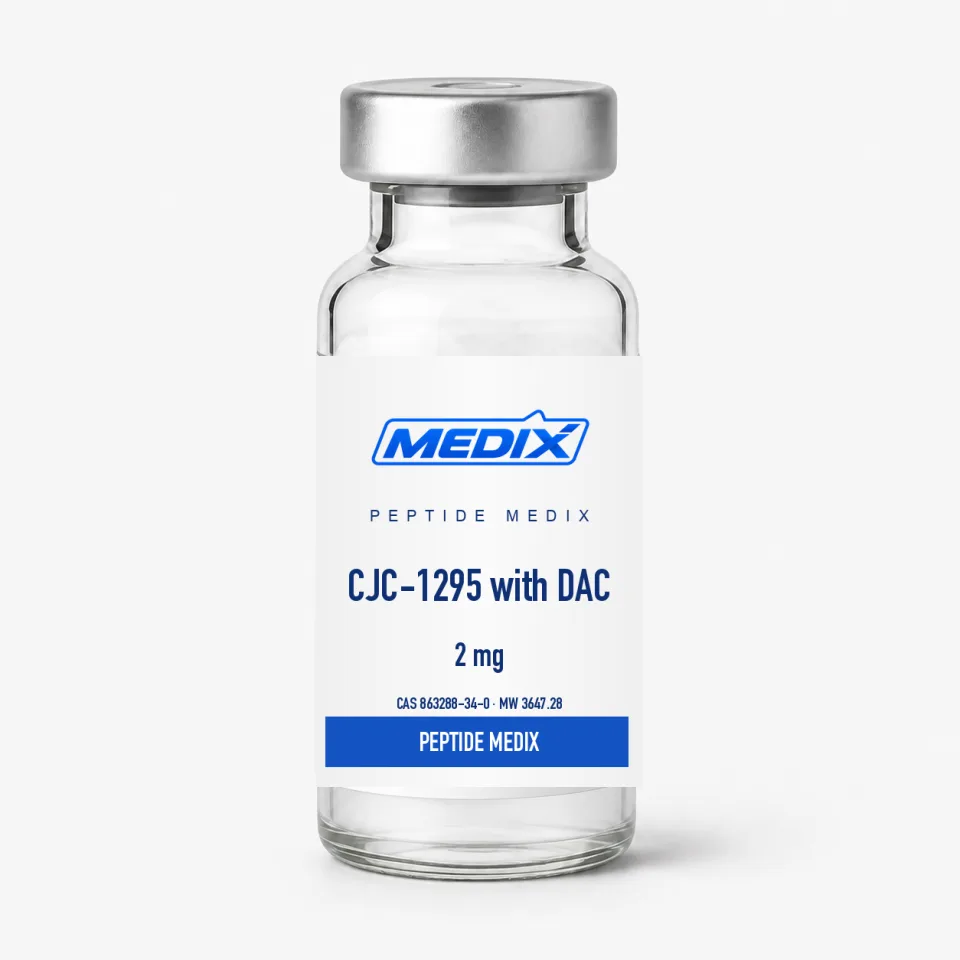 CJC-1295 with DAC — Lyophilized powder, sealed glass vial