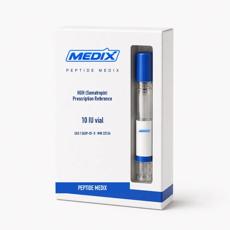HGH (Somatropin) — Prescription Reference — research vial