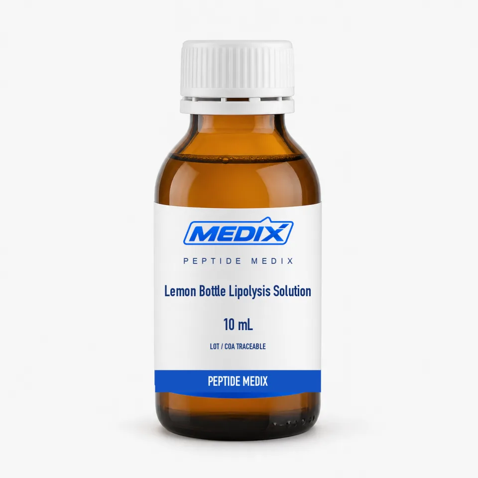Lemon Bottle Lipolysis Solution — Pre-mixed aqueous solution, sealed 10 mL vial