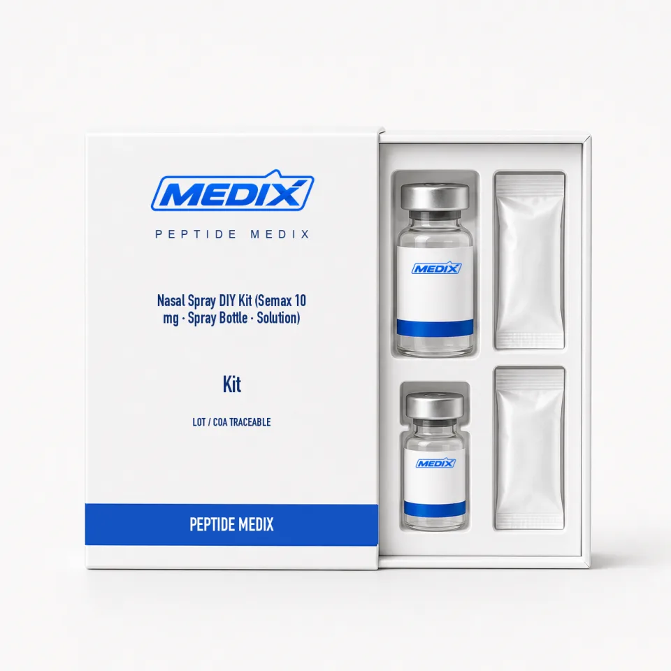 Nasal Spray DIY Kit (Semax 10 mg · Spray Bottle · Solution) — research vial